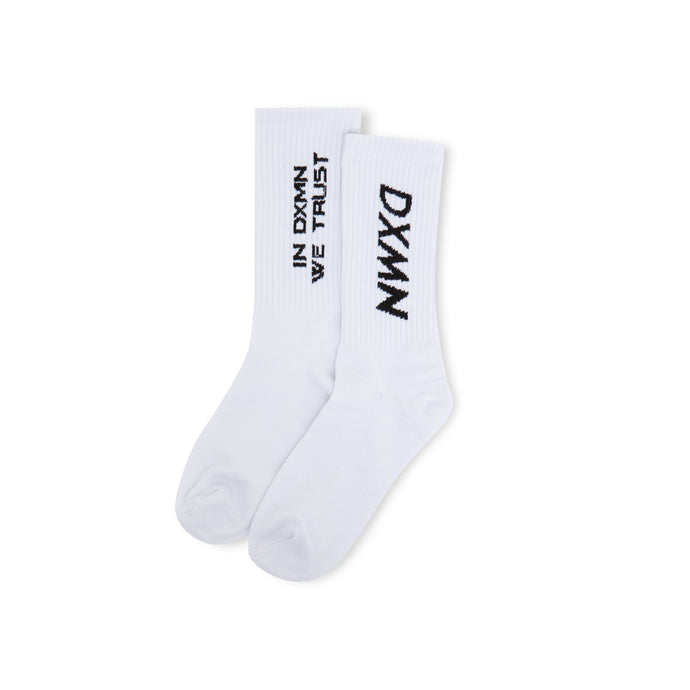 IN DXMN WE TRUST Sock (White)