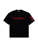 ALREADY FAMOUS Oversized Tee (Black) 1