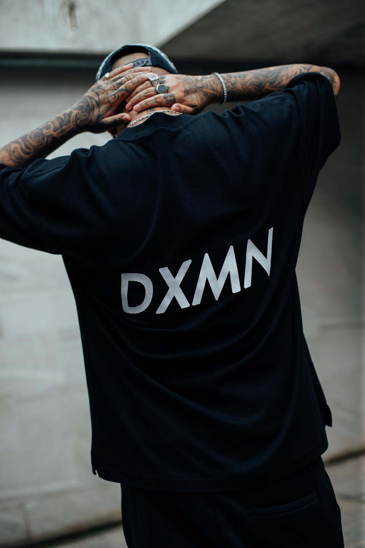DXMN ESSENTIALS Oversized Tee (Black) 8