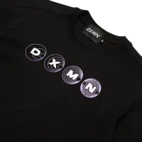 Portal of time Oversized Tee (Black) 2