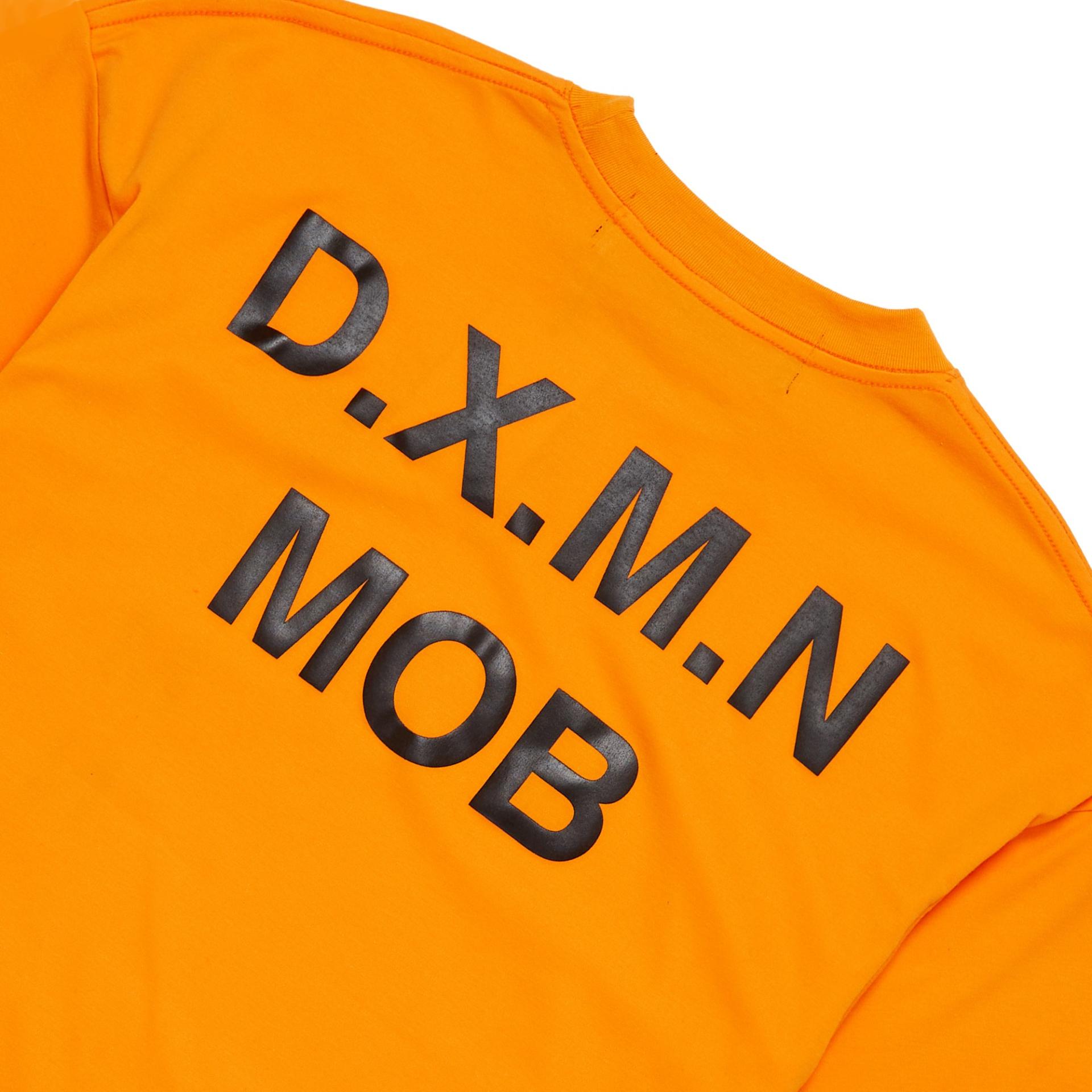 D.X.M.N MOB Oversized Tee (Orange) 4