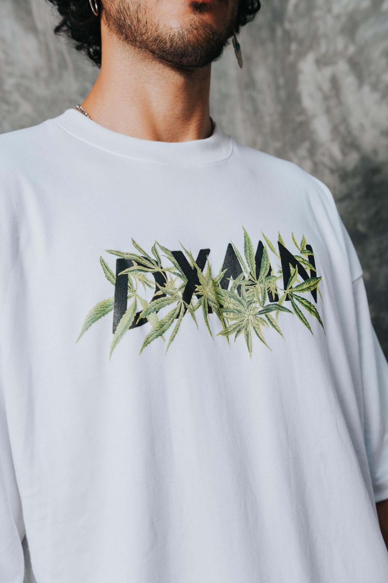 DXMN CANNABIS Oversized Tee (White) 6