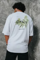 DXMN CANNABIS Oversized Tee (White) 7