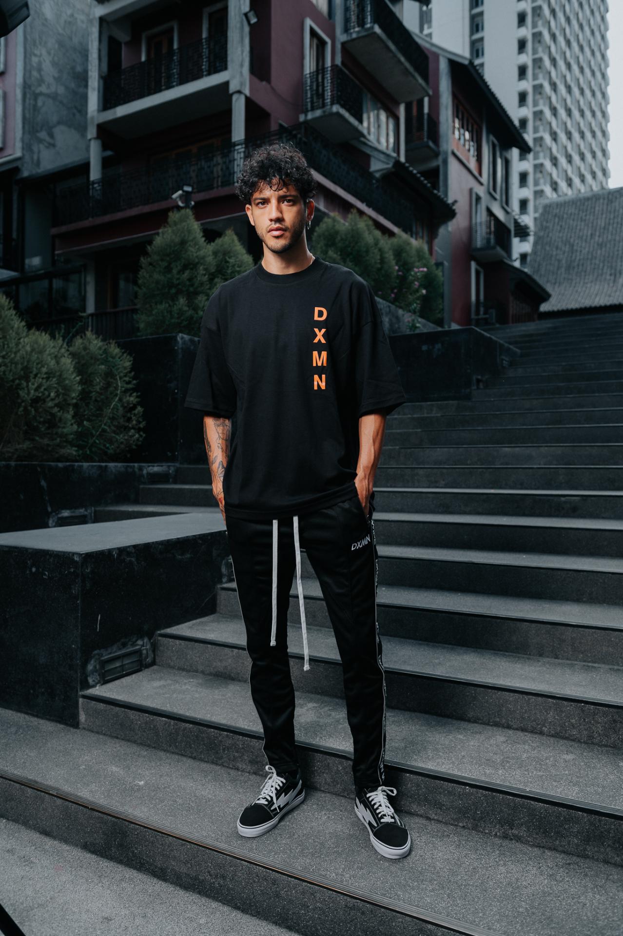 D.X.M.N MOB Oversized Tee (Black) 5
