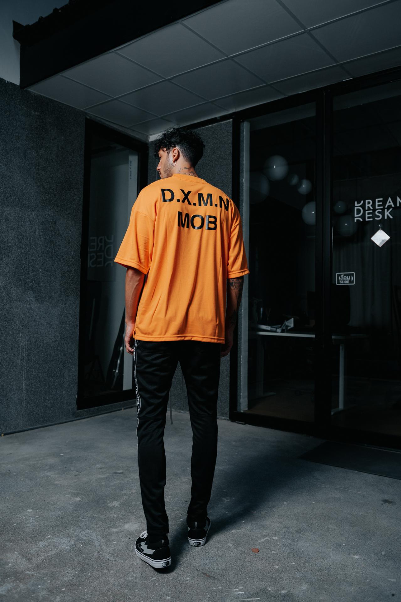 D.X.M.N MOB Oversized Tee (Orange) 8