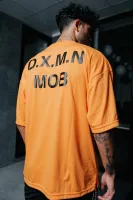 D.X.M.N MOB Oversized Tee (Orange) 7