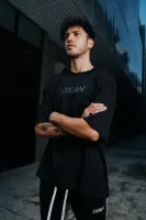 Logo Hologram Reflextive Oversize Tee 5