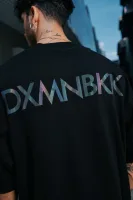 Logo Hologram Reflextive Oversize Tee 7