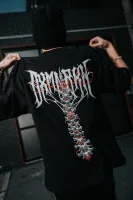DXMN HARD SPINE Oversized Tee (Black) 8