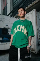 DXMN HUSTLE Oversized Tee (Green) 5