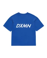 Double Logo Oversized Tee (Blue) 3