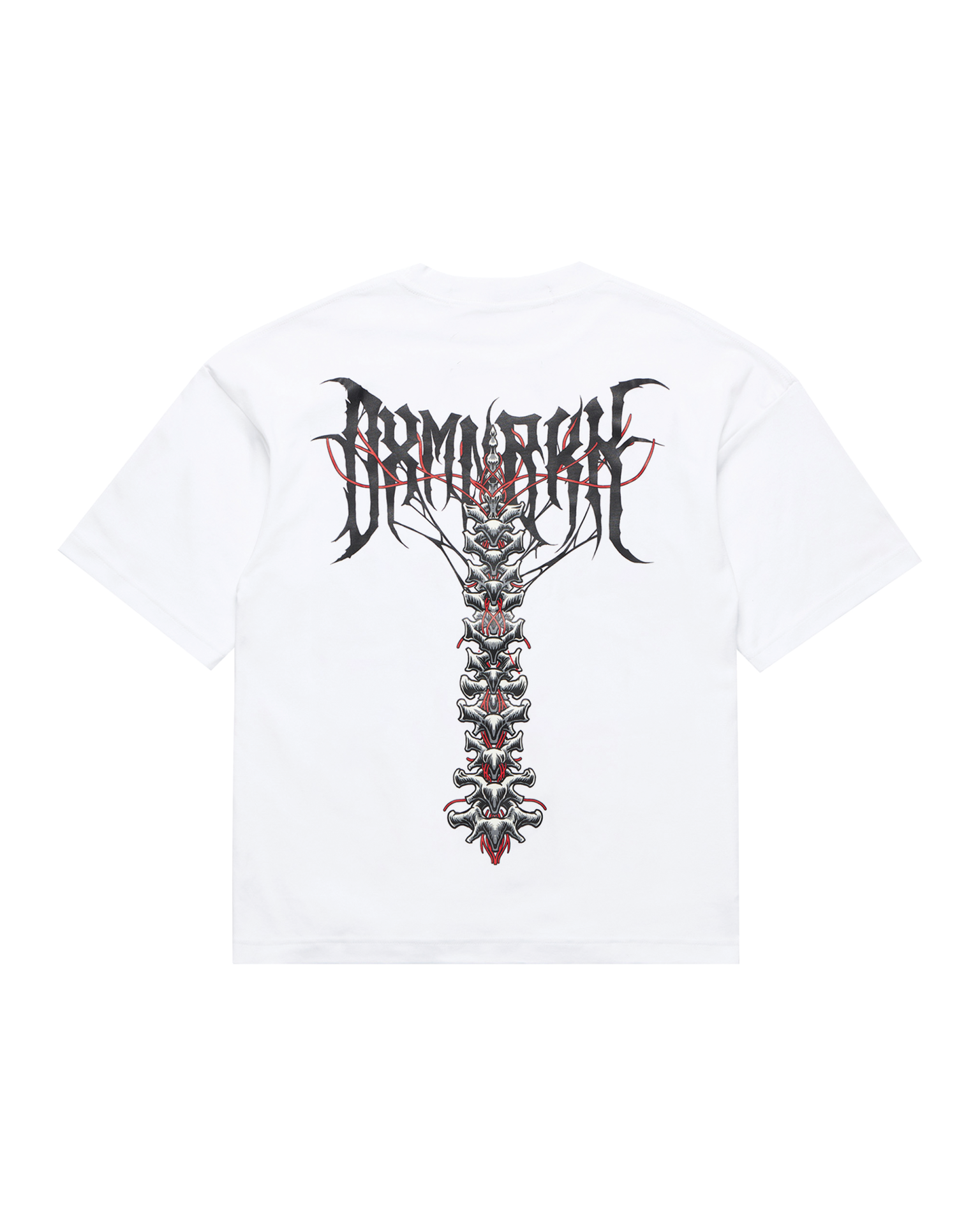 DXMN HARD SPINE Oversized Tee (White) 2