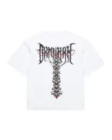 DXMN HARD SPINE Oversized Tee (White) 2