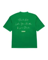 DXMN HUSTLE Oversized Tee (Green) 3
