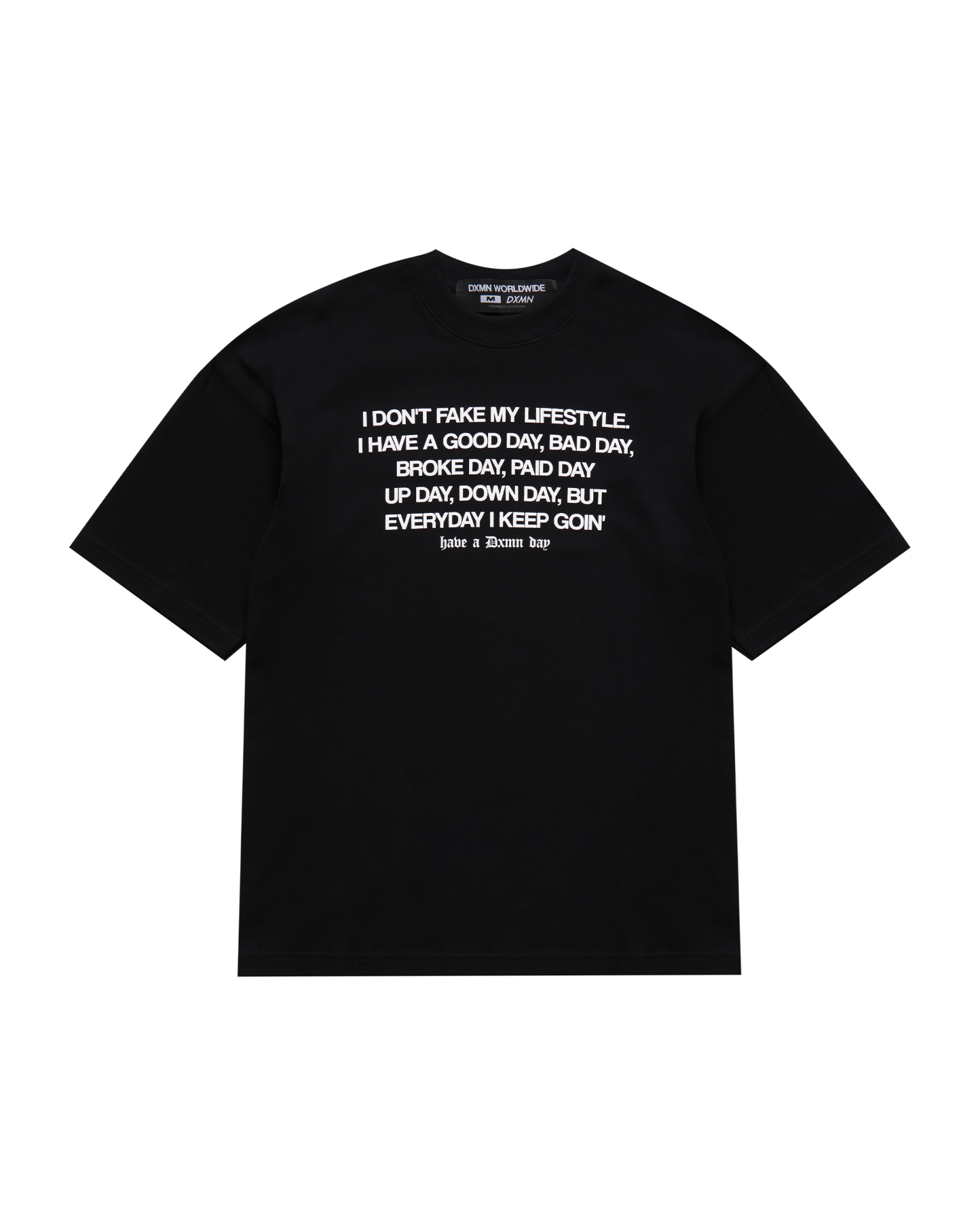 UP DAY, DOWN DAY Oversized Tee