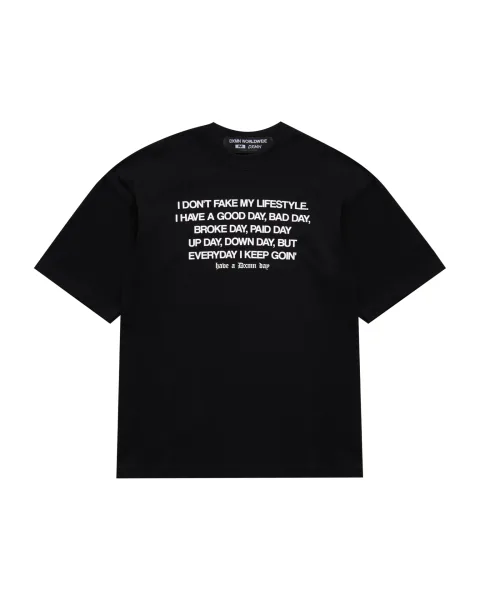 UP DAY, DOWN DAY Oversized Tee