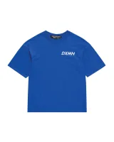 Double Logo Oversized Tee (Blue) 1