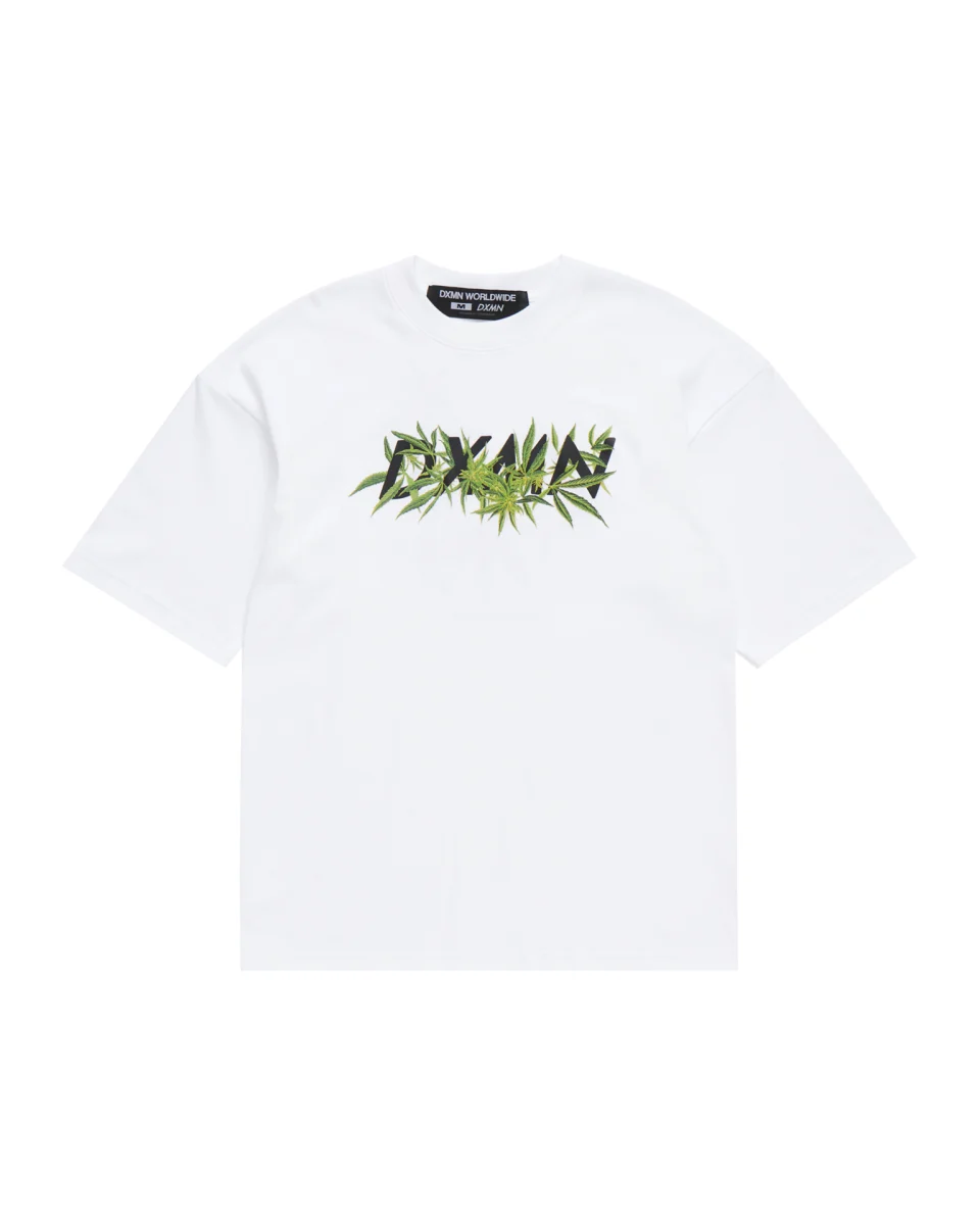 DXMN CANNABIS Oversized Tee (White)