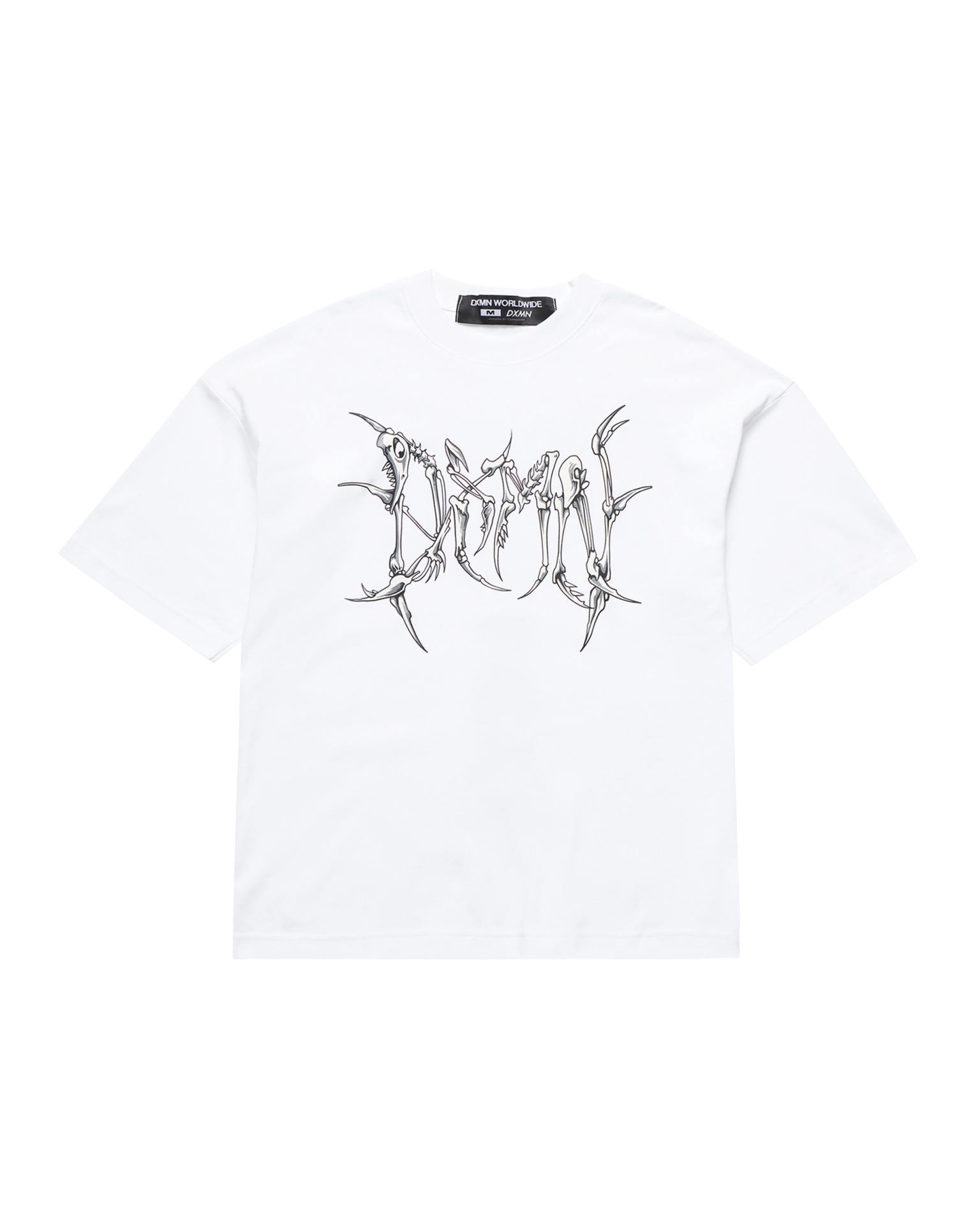 DXMN HARD SPINE Oversized Tee (White)