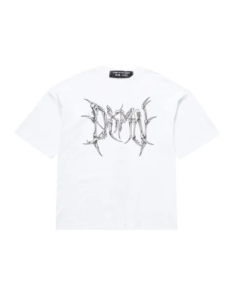 DXMN HARD SPINE Oversized Tee (White)