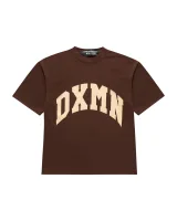 DXMN HUSTLE Oversized Tee (Brown) 1