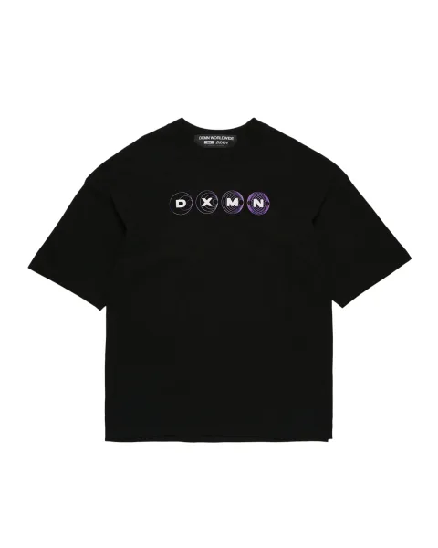 Portal of time Oversized Tee (Black)