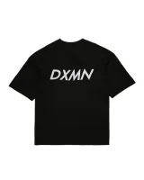 Double Logo Oversized Tee (Black) 3
