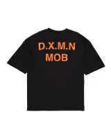 D.X.M.N MOB Oversized Tee (Black) 3