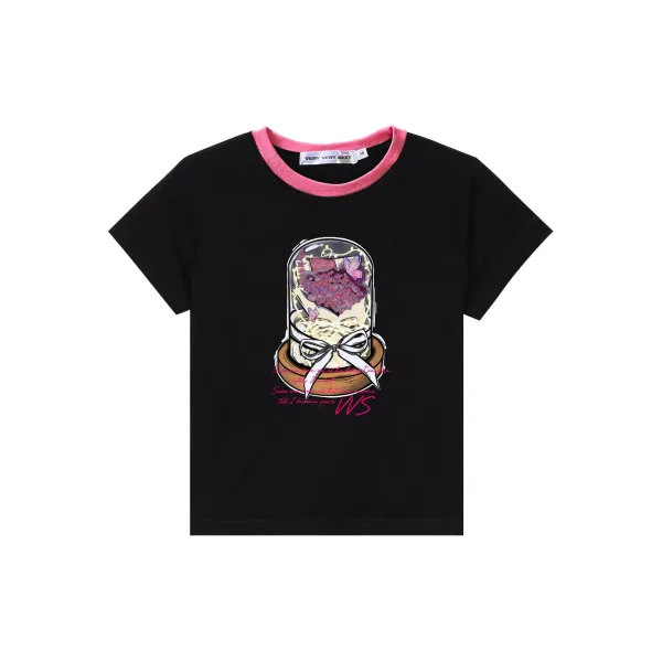 Came a day early (Black) Baby tee