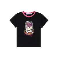 Came a day early (Black) Baby tee 1