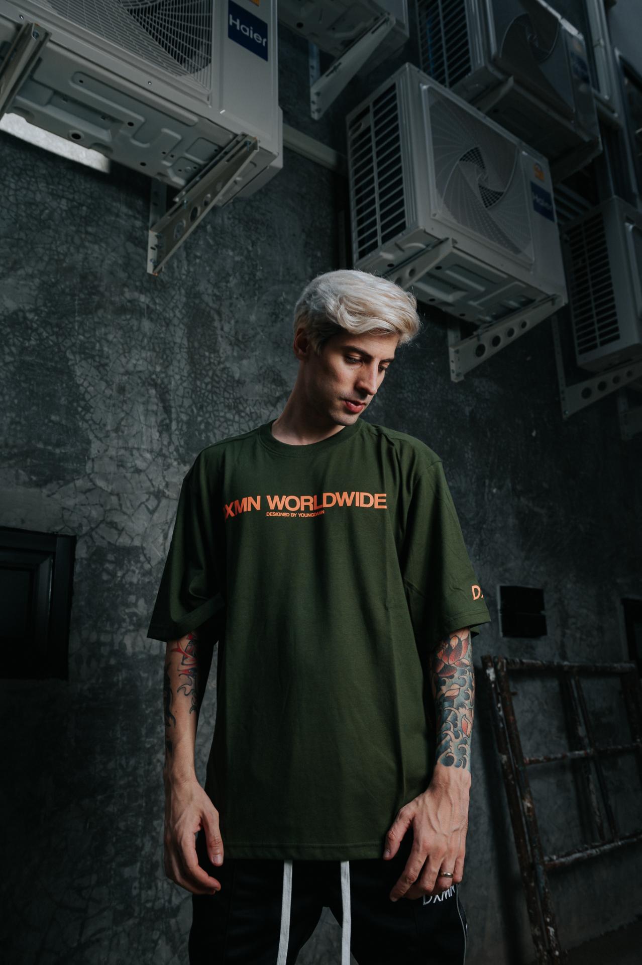 DXMN WORLDWIDE Oversized Tee (Green) 5