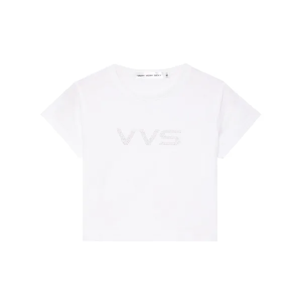 VVS DIAMOND (White) Baby tee