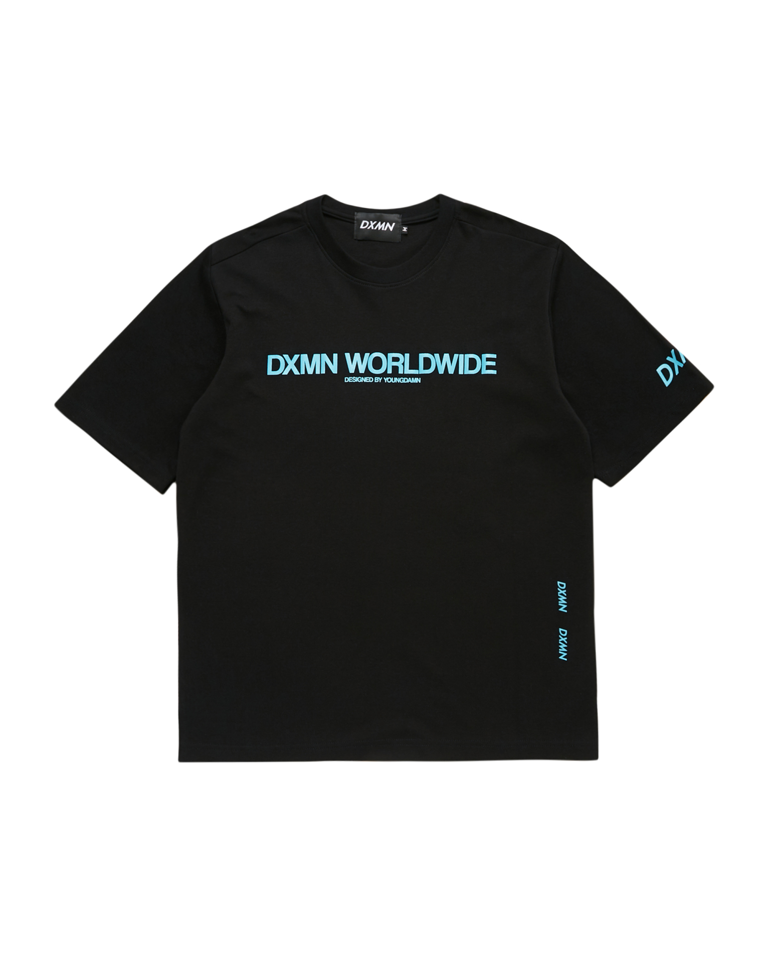 DXMN WORLDWIDE Oversized Tee (Black)