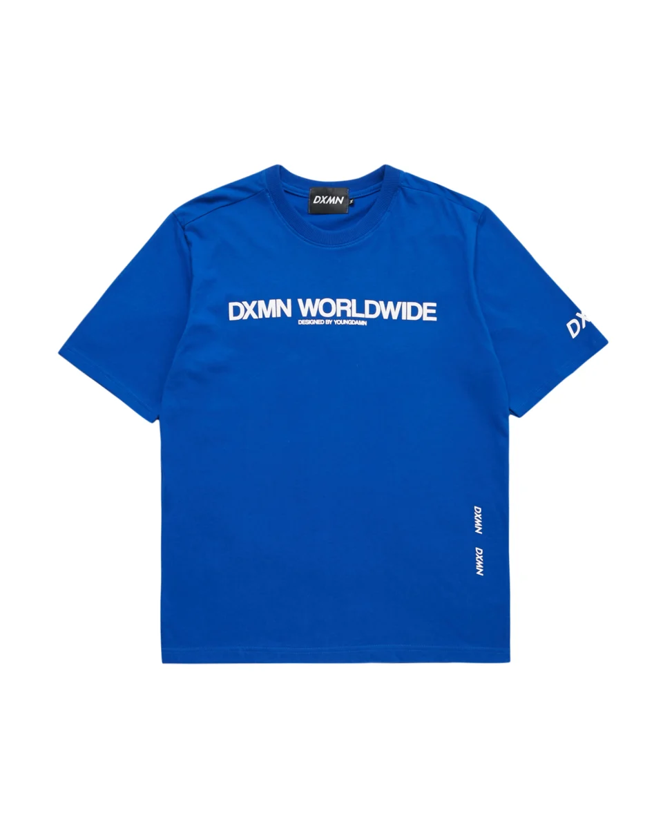 DXMN WORLDWIDE Oversized Tee (Blue)